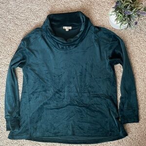 Soft & Cozy Velour Turtleneck - Jane & Delancey